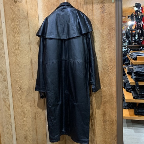 Men's Leather Duster - Picture 5 of 8